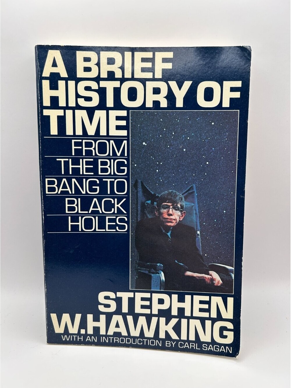 Stephen Hawking A Brief History of Time 1988 Bantam Paperback